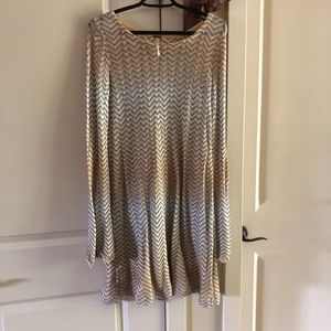 Free People Bell Sleeve Dress